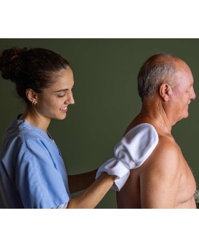 Manopola in Spugna di microfibra - Uso ospedaliero | HIP Manopola in Spugna di microfibra - Uso ospedaliero | HIP