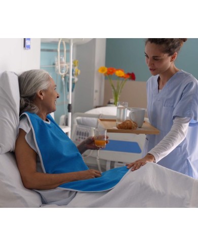 Bavaglio in microspugna impermeabile - Uso ospedaliero | HIP Bavaglio in microspugna impermeabile - Uso ospedaliero | HIP