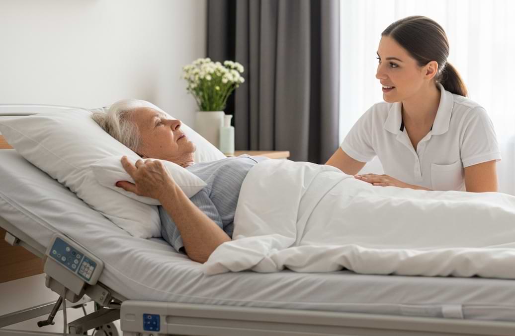 Caregiver assiste anziana | HIP