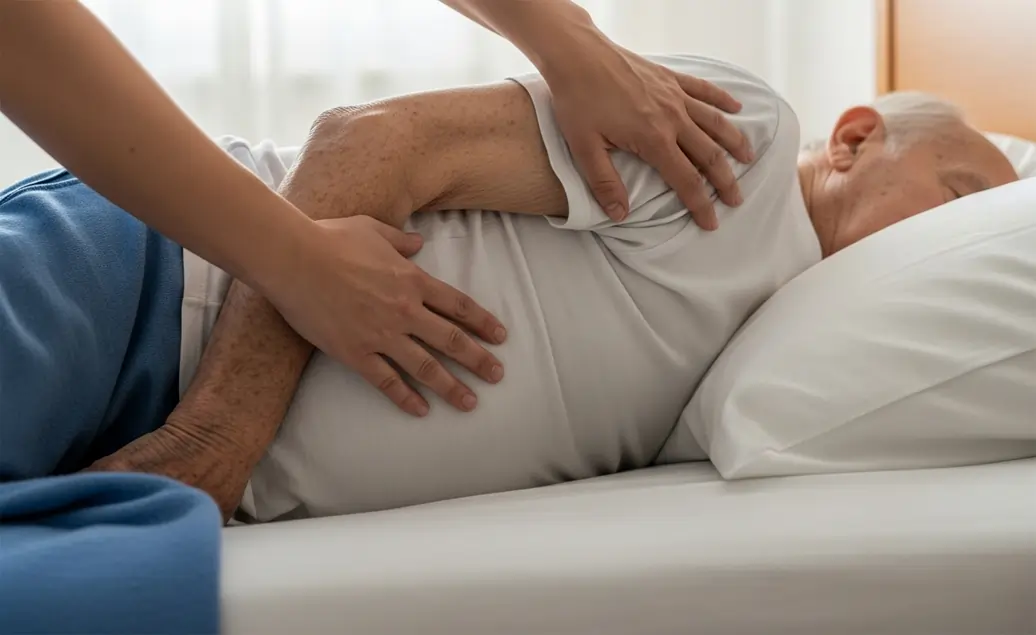 Come girare un paziente immobilizzato a letto | HIP Sistema Letto