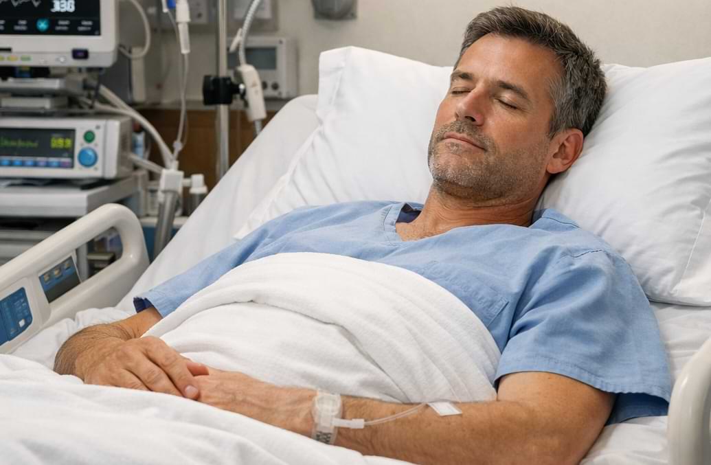 Paziente allettato in ospedale | HIP Sistema Letto