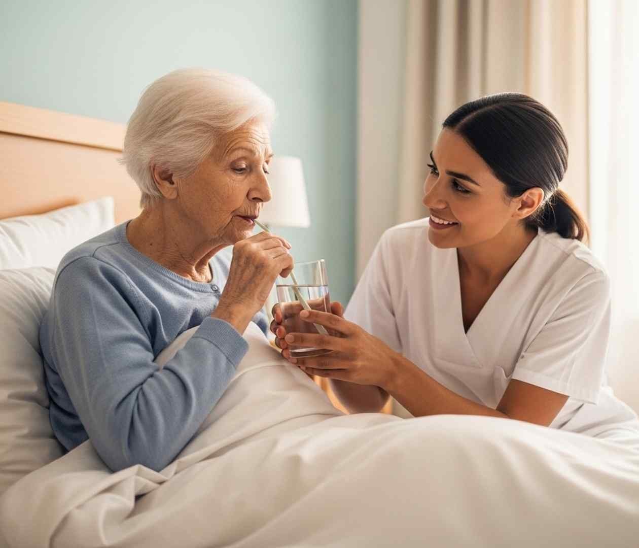 Idratazione del paziente allettato: perché è essenziale e come monitorarla