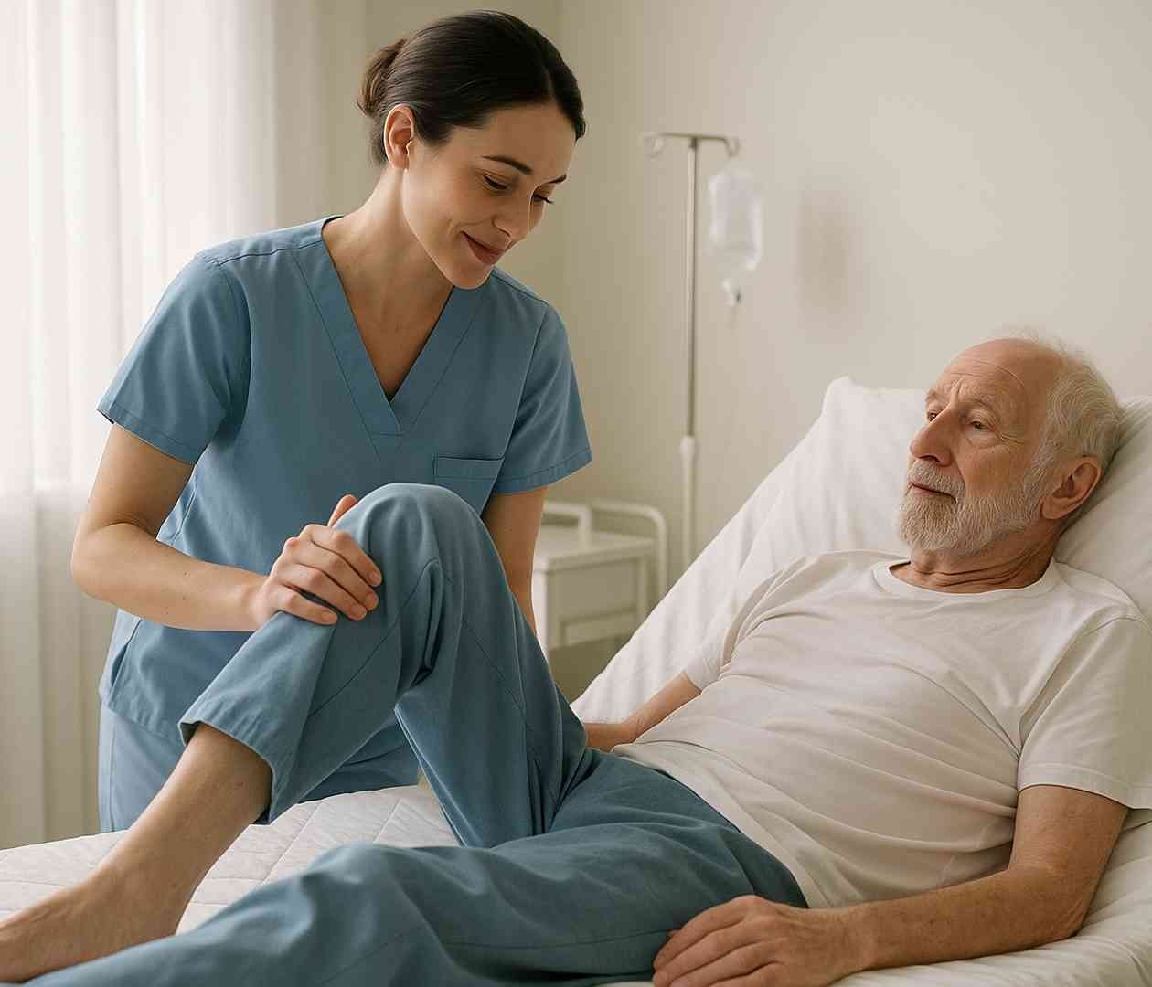 Prevenzione dell’atrofia muscolare nei pazienti allettati: esercizi e accorgimenti utili