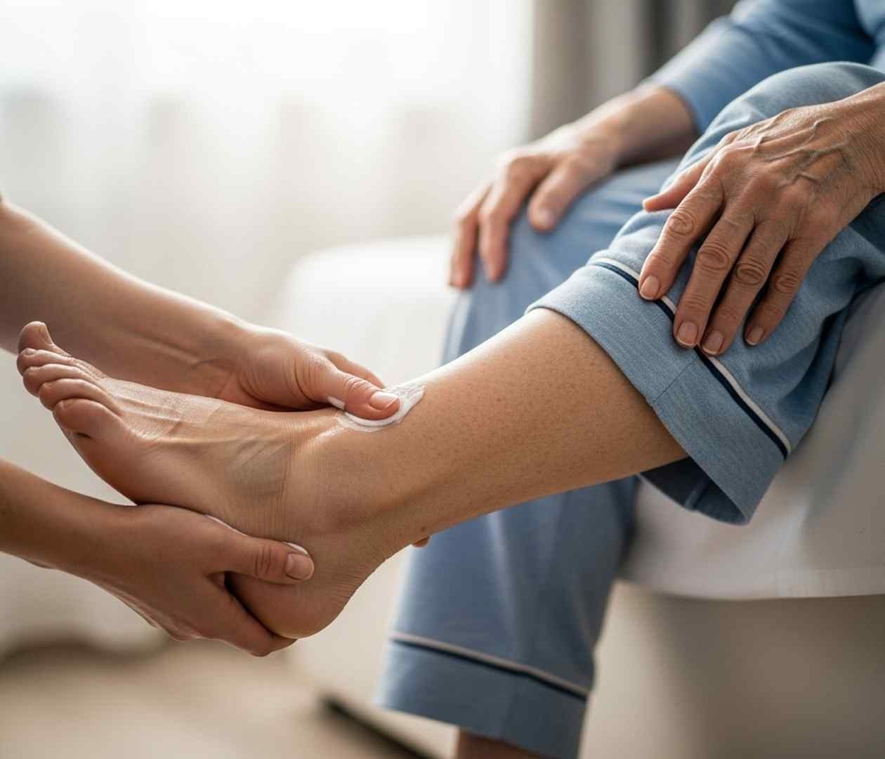 Gambe gonfie negli anziani: cause frequenti e rimedi per alleviare il disturbo