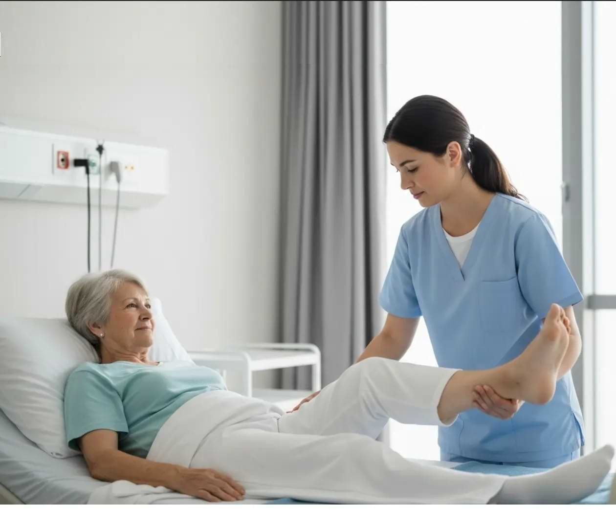 Come intervenire in modo corretto nella mobilizzazione passiva quotidiana e come farla rispettando i limiti del paziente